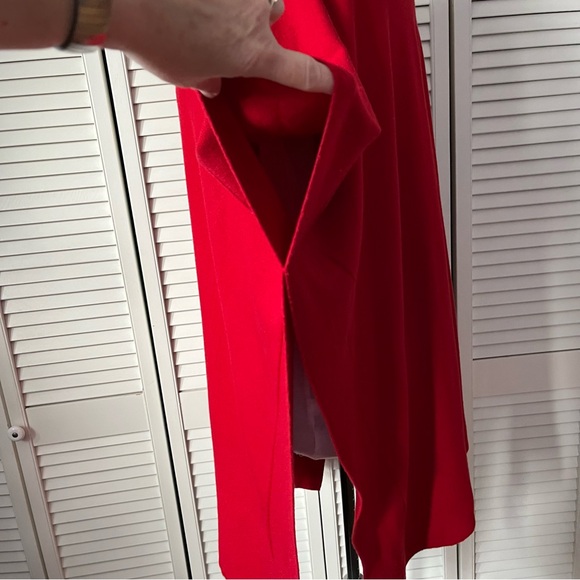 Piccadilly Open front Sweater Cape Poncho Wrap - Picture 6 of 10